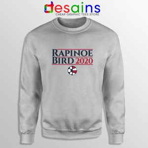 Rapinoe Bird 2020 Sport Grey Sweatshirt Megan Rapinoe Sue Bird Sweater