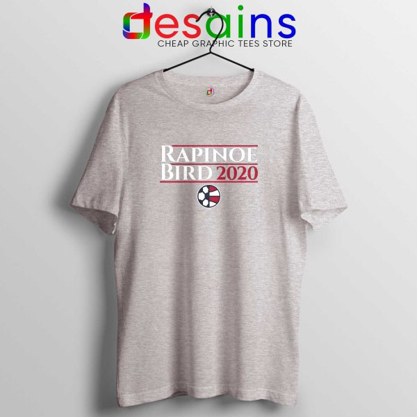 Rapinoe Bird 2020 Sport Grey Tee Shirt Megan Rapinoe Sue Bird Tshirt