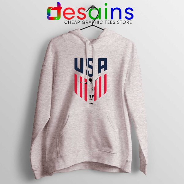 Rapinoe USA Soccer Women Sport Grey Hoodie Buy Hoodies Megan Rapinoe