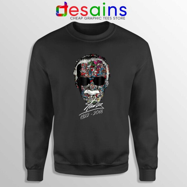 Stan Lee Father of all Heros Sweatshirt Last Cameo Movie