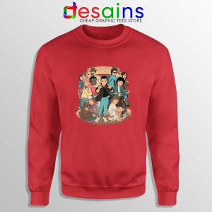 Stranger Things 3 Anime Poster Sweatshirt Netflix Merch Sweater