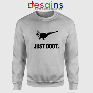 Sweatshirt Sport Grey Just Doot Custom Sweater Just Do it Horn Music