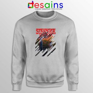 Sweatshirt Sport Grey Stranger Things 3 Movie Poster Sweater