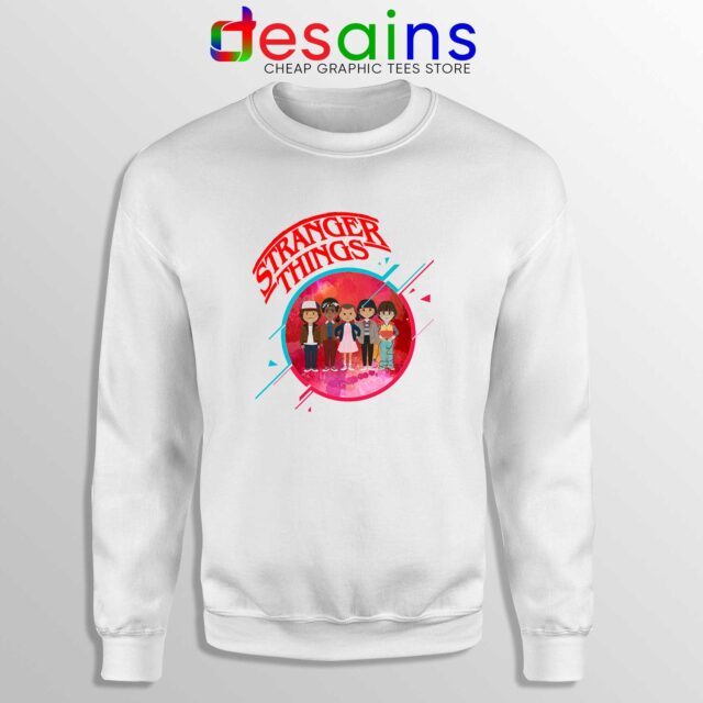 Sweatshirt Stranger Things 3 Angry Characters Netflix Series