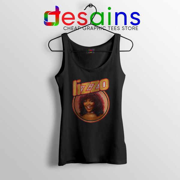 Tank Top Black Lizzo American Singer Vintage Merch Tank Tops