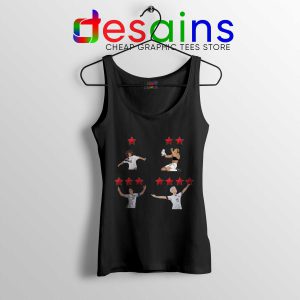 Tank Top Black Megan Rapinoe USWNT 4 Stars Tank Tops USWNT