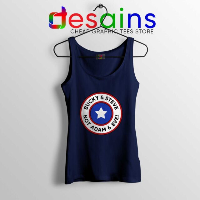 Tank Top Bucky and Steve Not Adam and Eve Captain America
