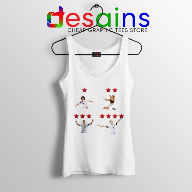 Tank Top Megan Rapinoe USWNT 4 Stars World Cup Champions