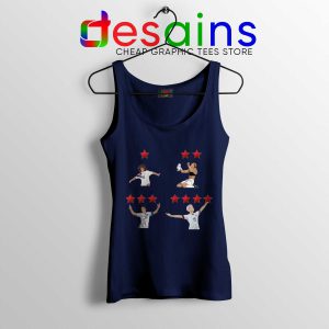 Tank Top Navy Megan Rapinoe USWNT 4 Stars Tank Tops USWNT Shop