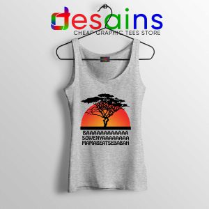 Tank Top Sport Grey Baaaaa Sowenya Mamabeatsebabah The Lion King