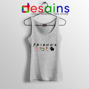 Tank Top Sport Grey Friends Not Food Cheap Tank Tops Go Vegan Friends