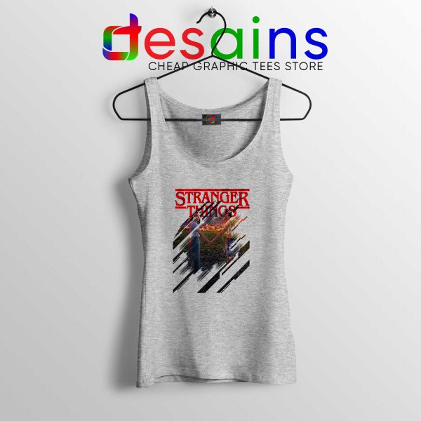 Tank Top Sport Grey Stranger Things 3 Movie Poster Best Tank Tops Stranger