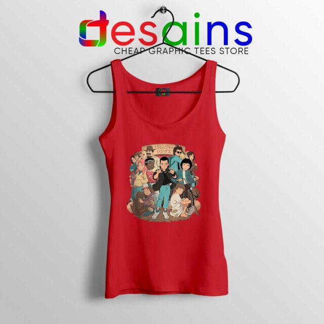 Tank Top Stranger Things 3 Anime Poster Netflix Season 4
