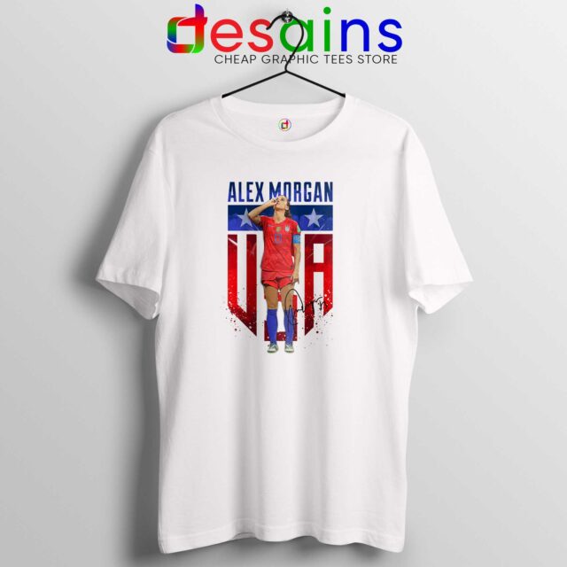 Tee Shirt Alex Morgan Sipping Tea USWNT World Cup