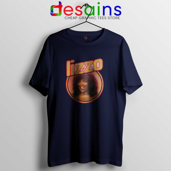 Tee Shirt Navy Lizzo American Singer Vintage Merch Cheap Tshirts