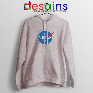 Vegan Nasa Logo Hoodie Veganism Shirt Hoodies Adult Unisex