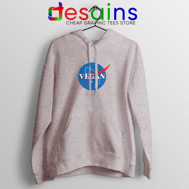 Vegan Nasa Logo Hoodie Veganism Shirt Vegetarian Meme