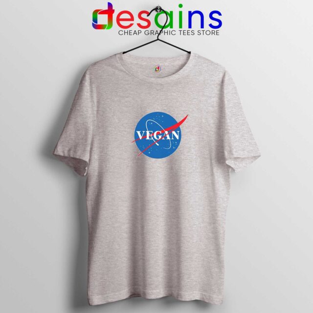 Vegan Nasa Logo Tee Shirt Veganism Vegetarian Meme