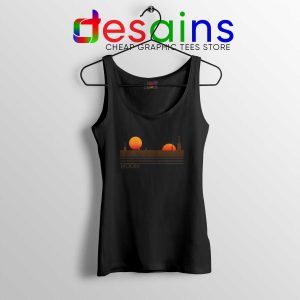 Visit Tatooine Sahara Black Tank Top Cheap Graphic Tanks Star Wars