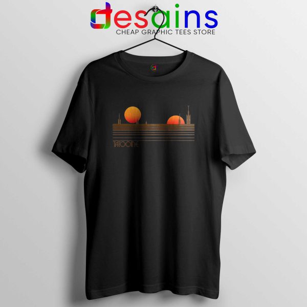 Visit Tatooine Star Wars Black Tee Shirt Cheap Tshirt Tatooine Star Wars