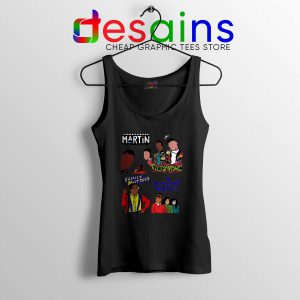 90s Martin Sitcom Mashup Black Tank Top Cheap Tank Tops Martin