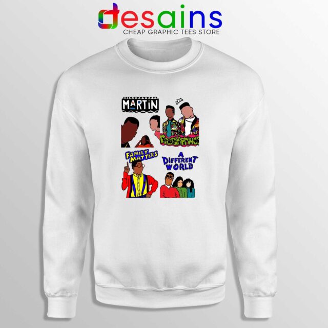 90s Martin Sitcom Mashup Sweatshirt Martin Lawrence Funny