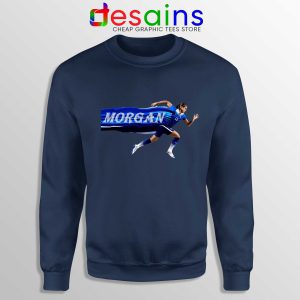 Alex Morgan Run Navy Sweatshirt Crewneck Alex Morgan USWNT