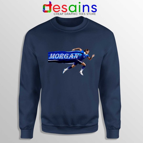 Alex Morgan Run Navy Sweatshirt Crewneck Alex Morgan USWNT