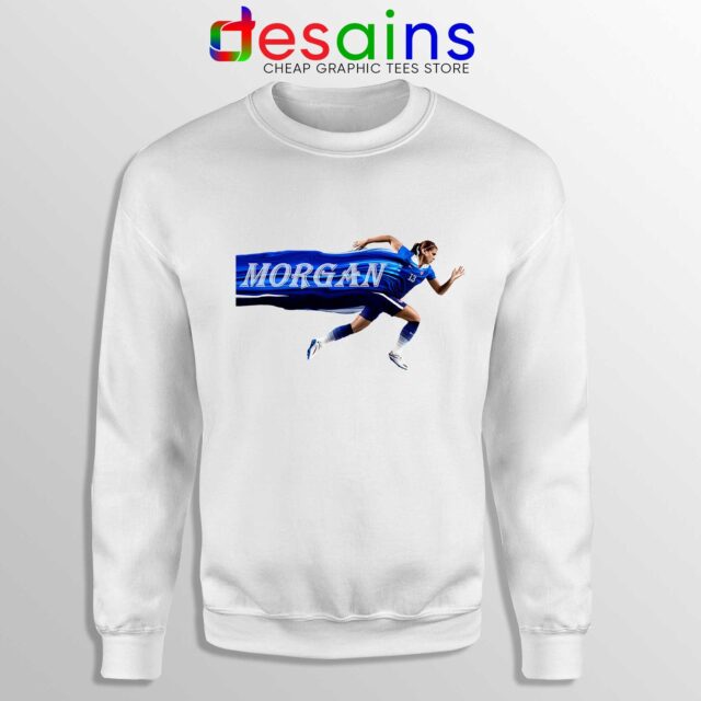 Alex Morgan Run Sweatshirt Inspirational Quotes USWNT