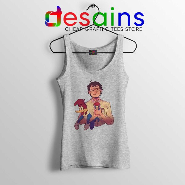 Alexei Stranger Things Sport Grey Tank Top Russian Scientist Dr Alexei Tops