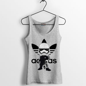 Armor Stormtrooper Star Wars Adidas Sport Grey Tank Top