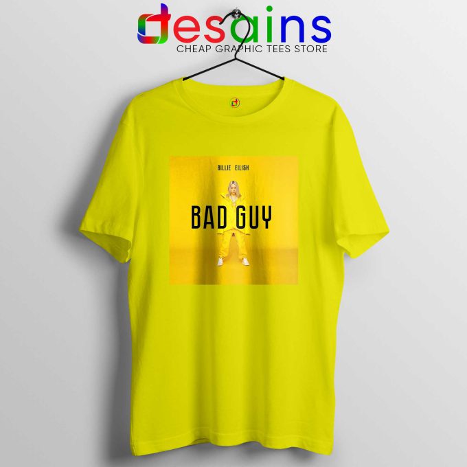 Bad Guy Billie Eilish Tshirt Cheap Billie Eilish Merch Tee Shirts