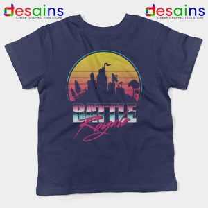 Battle Royale Navy Kids Tshirt Play Fortnite Battle Royale Youth Tee Shirts