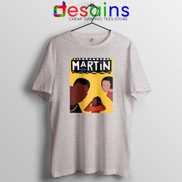 Best Martin Sitcom Sport Grey Tshirt Cheap Graphic Tee Shirts Martin
