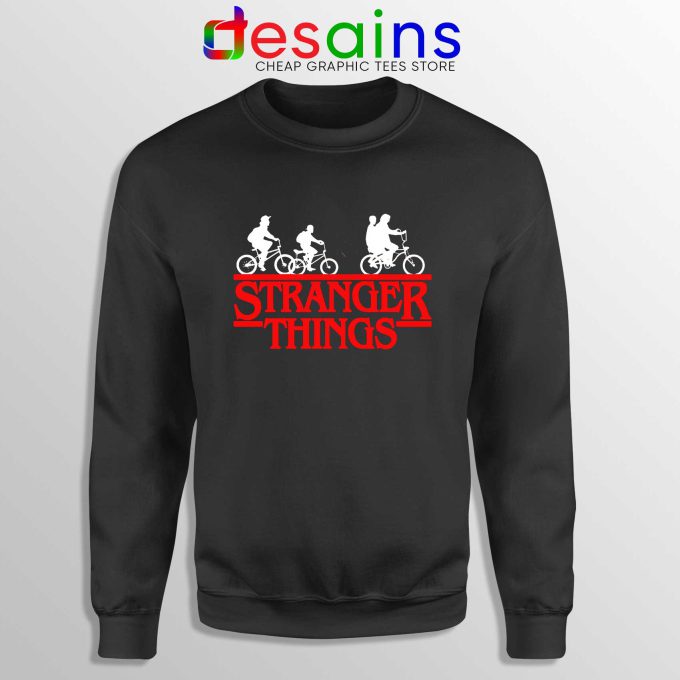 Bikes Stranger Things Sweatshirt Cheap Stranger Things Graphic Sweater
