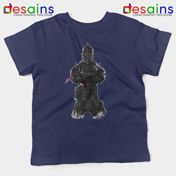 Black Knight Fortnite Navy Kids Tshirt Buy Black Knight Youth Tee Shirts