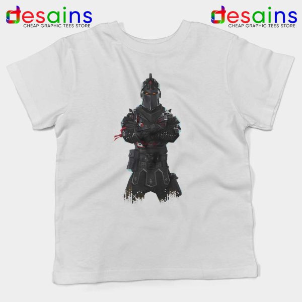 Black Knight Fortnite White Kids Tshirt Buy Black Knight Youth Tee Shirts