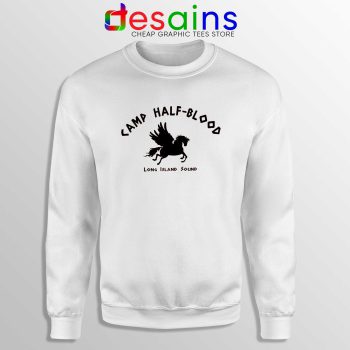 Camp Half Blood Chronicles White Sweatshirt Cheap Graphic Sweater
