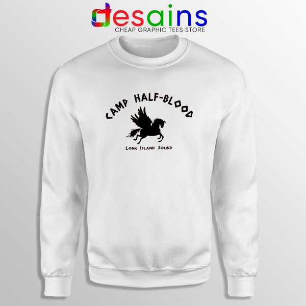 Camp Half Blood Chronicles White Sweatshirt Cheap Graphic Sweater