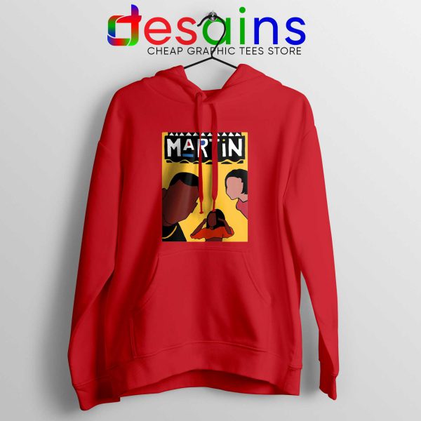 Cheap Hoodie Red Martin Sitcom Poster Hoodies Martin Tv Show