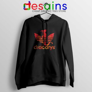 Dracarys GOT Adidas Black Hoodie Cheap Game of Thrones Hoodies