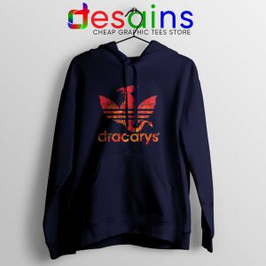 Dracarys GOT Adidas Navy Hoodie Cheap Game of Thrones Hoodies