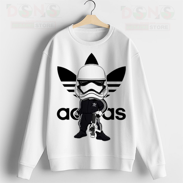 Fashion Stormtrooper Star Wars Adidas Sweatshirt
