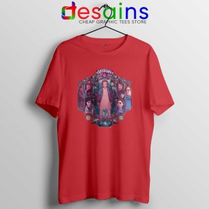 Friends Dont Lie Red Tshirt Stranger Things 3 Cheap Netflix Tee Shirts