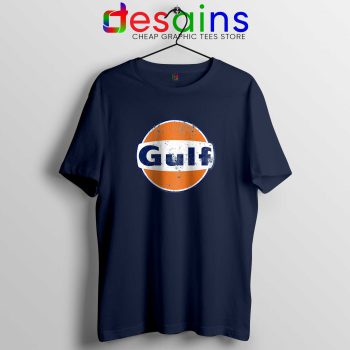 Gulf Racing Retro Tshirt Gulf Oil Logo Cheap Tee Shirts