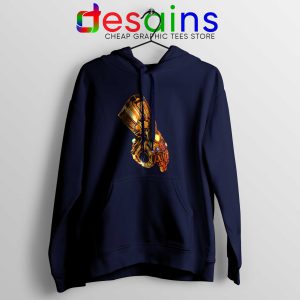 Hoodie Navy Infinity Gauntlet Thanos Gold Cheap Hoodies Avengers Endgame