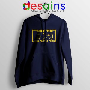 Hoodie Navy May the Equation Be with You Cheap Hoodies Star Wars