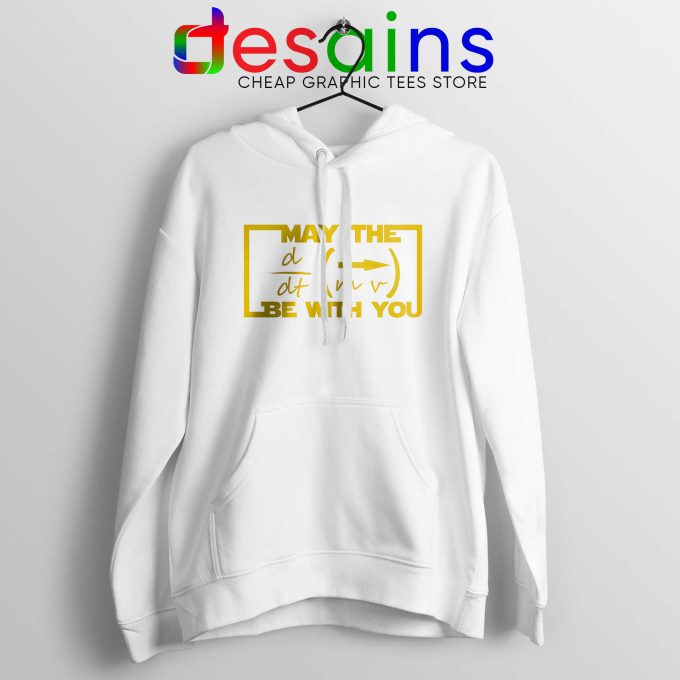 Hoodie White May the Equation Be with You Cheap Hoodies Star Wars
