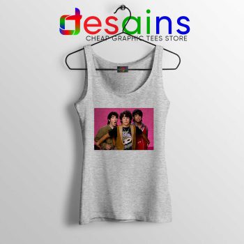 Jonas Brothers Vintage Sport Grey Tank Top Custom Poster Jonas Brothers Shirt