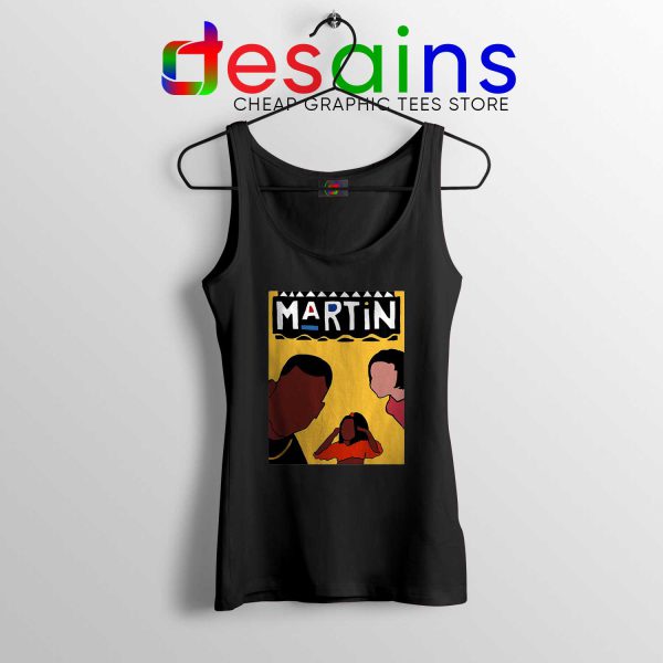 Martin Sitcom Black Tank Top Cheap Tank Tops Martin Tv Show Poster